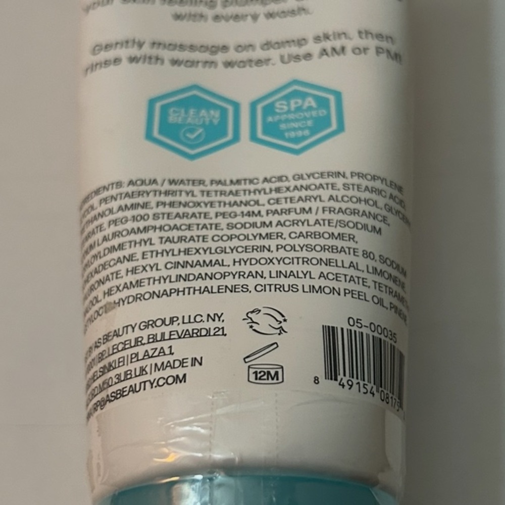 Bliss Hydrating Cream Cleanser - Hyaluronic Acid refreshed & Hydrated - Picture 5 of 5